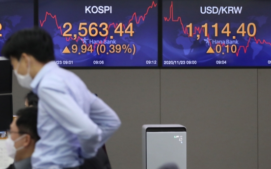 Seoul stocks open higher on tech, bio gains