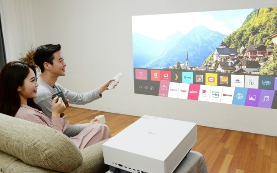 LG releases new 4K projector amid pandemic