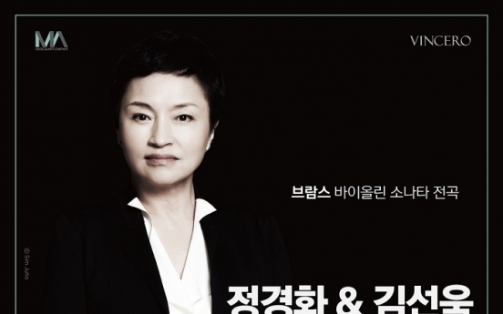 Kim Sun-wook, Chung Kyung-wha duo to go onstage on Dec. 18