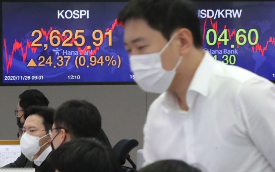 Seoul stocks close at all-time high on improved growth forecast