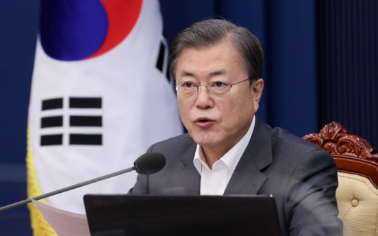 Moon says S. Korea to work with int'l community in anti-corruption campaign