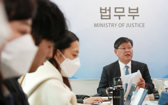 Moon names lawyer as new vice justice minister