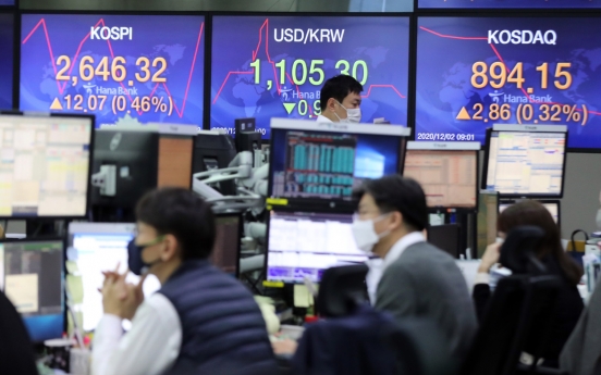 Seoul stocks set another record high; Korean won surges