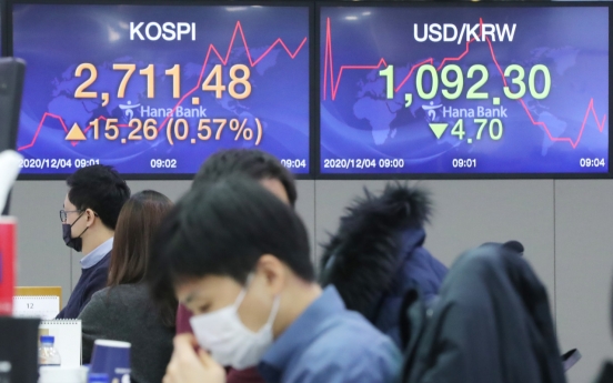 Seoul stocks open higher on chip gains