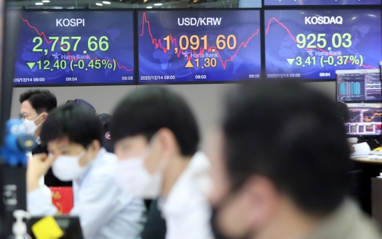 Seoul stocks open tad higher on tech gains amid COVID-19 concerns