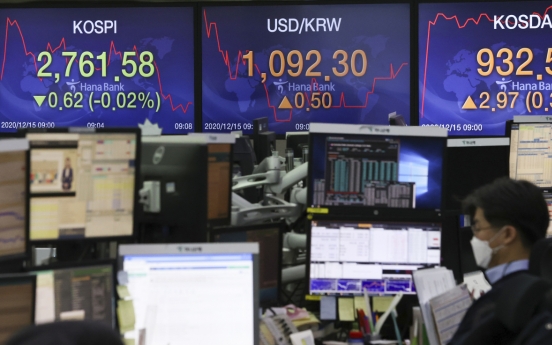 Seoul stocks open lower amid lockdown concerns