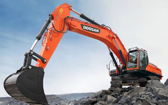 Doosan Infracore's excavator sales in China on roll this year