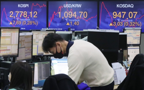 Seoul stocks open tad higher on Wall Street gains