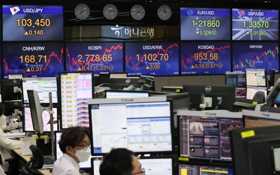 Seoul stocks hit record high on pharmaceutical gains