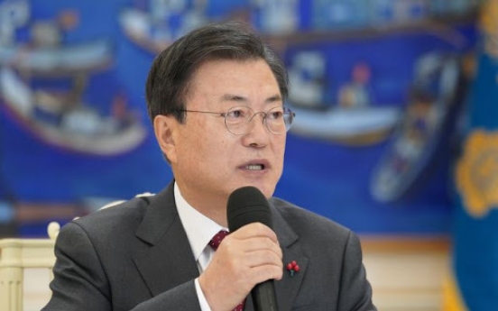 Moon says S. Korea to begin coronavirus vaccine shots in Feb.