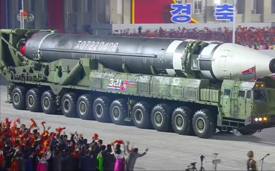 N. Korea could conduct ICBM test early next year: think tank