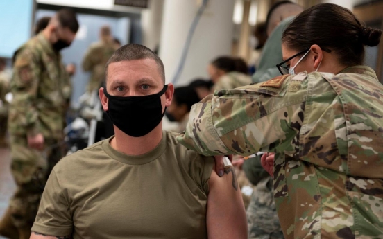 USFK-affiliated S. Korean civilians, troops begin getting COVID-19 vaccinations