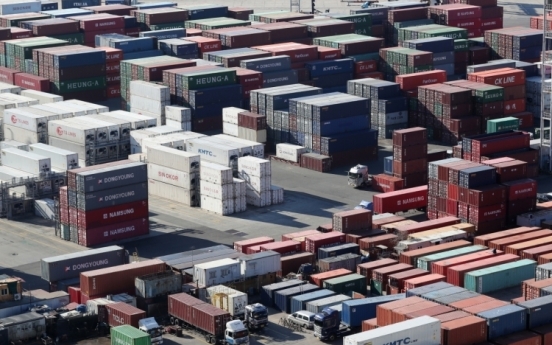 S. Korea's exports fall 5.4% in 2020 on COVID-19 fallout