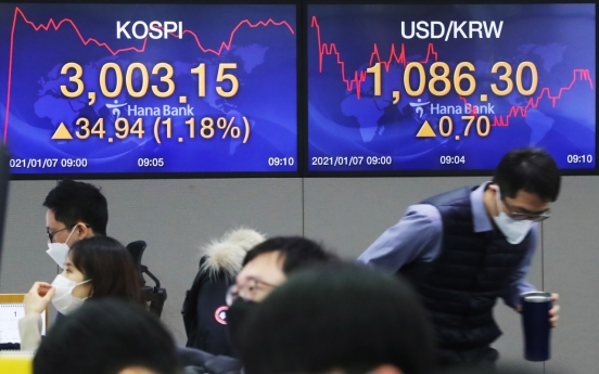 Seoul stocks open higher on US gains