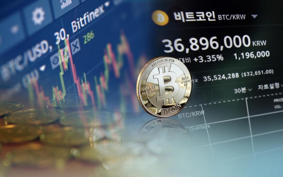 Bitcoin tops W40m in S. Korea for 1st time