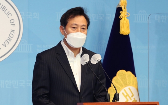 Ex-Seoul mayor Oh announces conditional bid to run for reelection