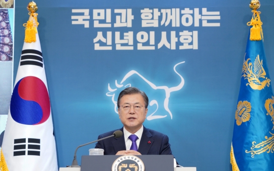 Moon to deliver New Year's address next Monday