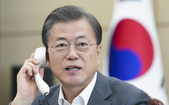 WHO chief seeks S. Korea's continued cooperation against coronavirus: Cheong Wa Dae