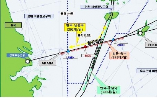 S. Korea reaches air traffic deal with China and Japan