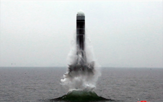 S. Korea plans underwater test of indigenous SLBM: source