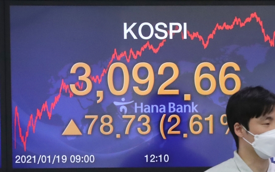 Seoul stocks rebound over 2% on auto gains