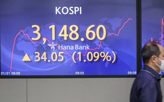 Seoul stocks open higher on Wall Street gains