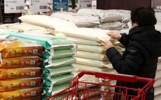 S. Korea sets official tariff on rice at 513%