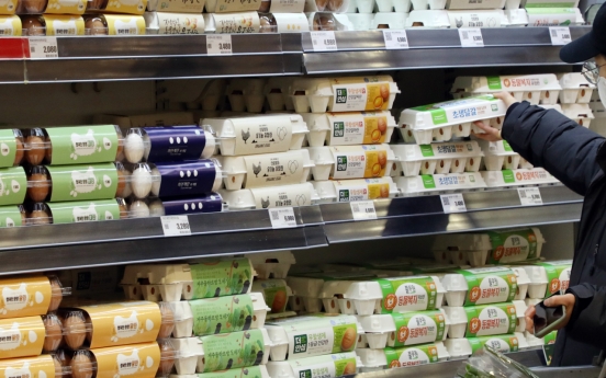 S. Korea to remove import duties on eggs this week amid supply shortage