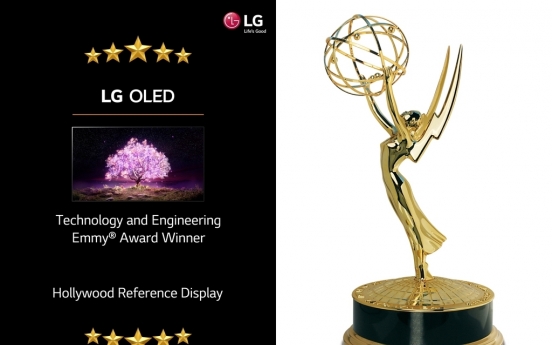 LG Electronics wins prestigious TV tech award