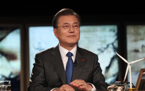 Moon vows no let-up in fight against corruption