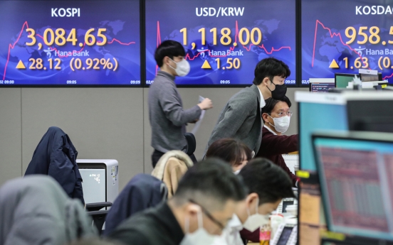 Seoul stocks open higher on Wall Street rallies