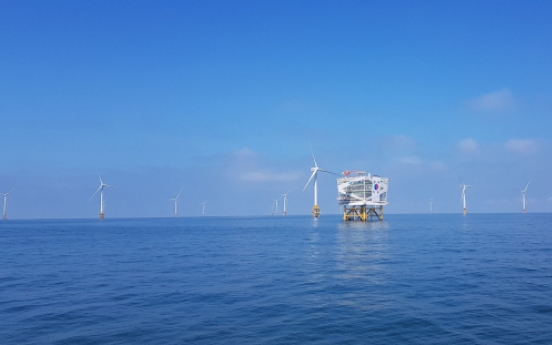 Moon pledges full support for new sea wind energy project