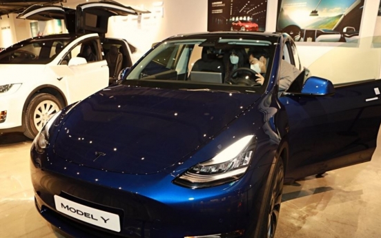 Tesla launches Model Y in S. Korea