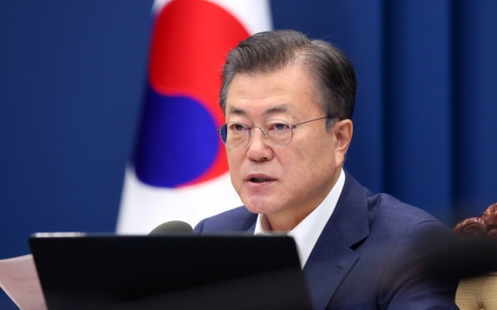 Moon urges emergency steps to curb pandemic-linked job losses