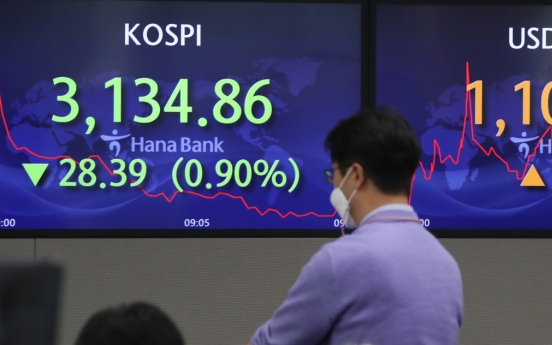 Seoul stocks open steeply lower on tech, auto losses