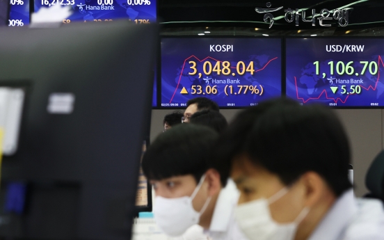 Seoul stocks open steeply higher on US Fed Chairman's soothing comments