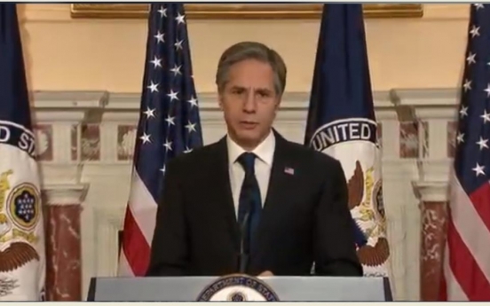 Blinken lays out 'most urgent' priorities for US, leaves out N. Korea