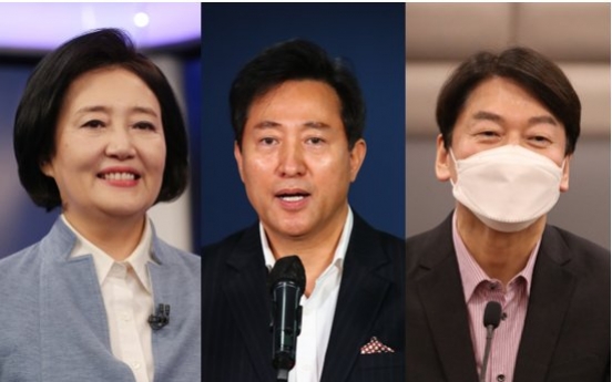 [Newsmaker] Polls show opposition only has chance if Seoul mayoral vote is two-horse race