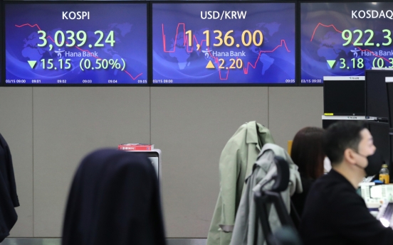 Seoul stocks open tad lower on inflation worries