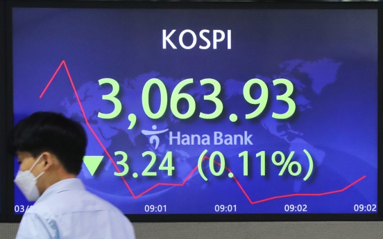 Seoul stocks open lower ahead of FOMC results