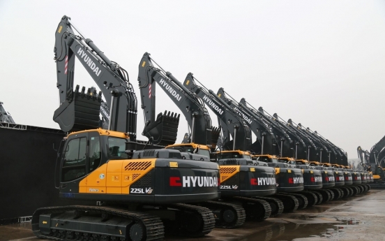 Hyundai Construction Equipment wins W250b in orders from China