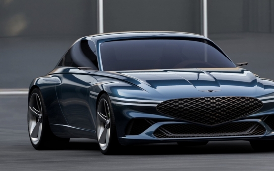 Genesis showcases luxury EV concept coupe