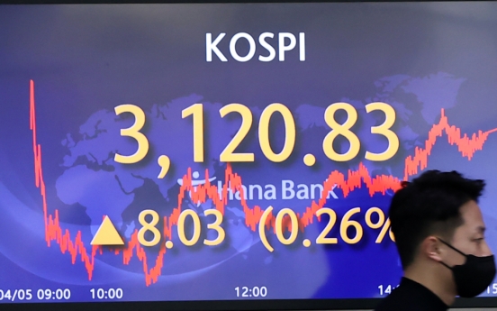 Seoul stocks up for 3rd day on US infrastructure plan