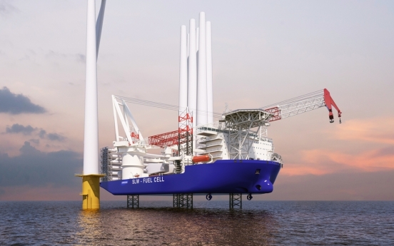 Samsung Heavy wins certificates for wind turbine installation vessel