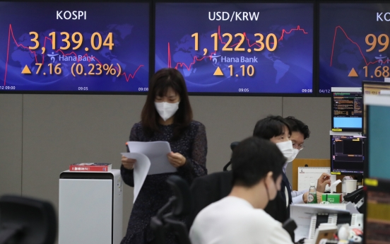 Seoul stocks open nearly flat on virus woes