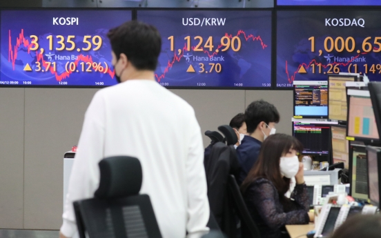 Seoul stocks inch up amid valuation pressure, KOSDAQ closes at 21-year high