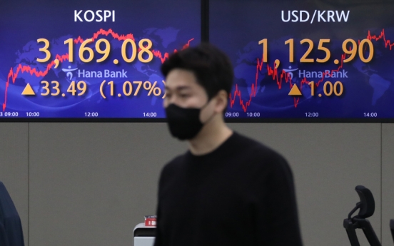 Seoul stocks up for 2nd day on earnings hopes