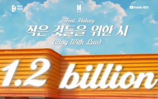 BTS hit 'Boy With Luv' breaks 1.2b YouTube views