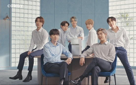 Coway’s ad featuring BTS racks up over 10 million views