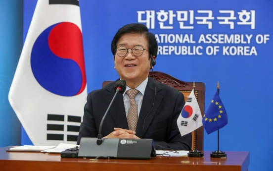 Parliamentary leaders of S. Korea, Europe discuss cooperation in vaccine rollout